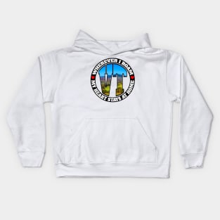 Heart Stays Home - Vermont Kids Hoodie